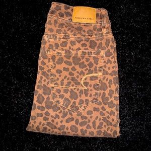 High rise skinny jeans